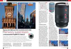 Tamron 18–300 mm f/3,5–6,3 Di III-A VC VXD TEST, superzozoom zmocowaniem Fujifilm X iSony E.