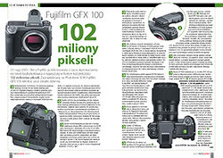 Fujifilm GFX 100 - 102 miliony pikseli