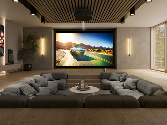 Sony naAudio Video Show 2023 - projektory dokina domowego inajlepszy telewizor Sony - Bravia A95L