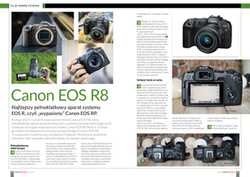 Canon EOS R8 - najlejszy penoklatkowy aparat systemu EOS R, czyli 
