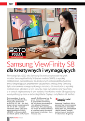 Test Samsunga ViewFinity S8 - 32