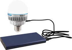 Nowa kreatywna lampa marki Nanlite LED PavoBulb 10C