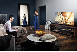 Samsung Q7F TV czyli zdjcia rwnie wjasnych pomieszczeniach