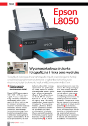 Epson L8050 - test ekonomicznej drukarki A4