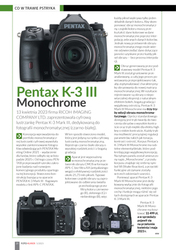Pentax K-3 III Monochrome - pierwsze wraenia