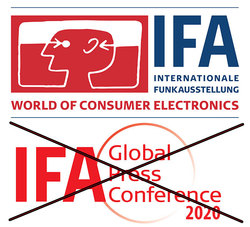 Oglnowiatowa konferencja prasowa IFA 2020 GPC - ODWOANA