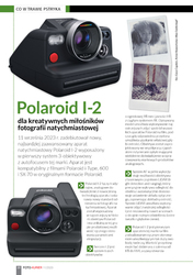 Polaroid I-2 - nowy krl fotografii natychmiastowej