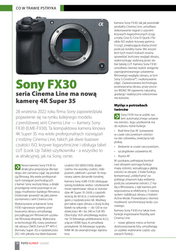 Sony FX30 - may akrci