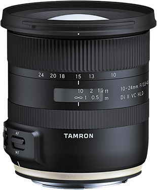 Tamron 10–24 mm f/3,5–4,5 Di II VC HLD