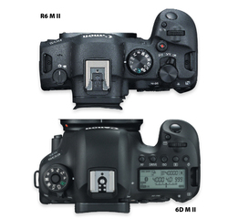 Canon EOS R6 Mark II test - porwnanie zlustrzank Canon EOS 6D Mark II