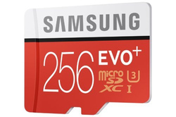 MicroSD EVO Plus 256 GB odSamsunga