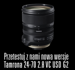 Testuj Tamrona 24-70 mm f/2,8 VC USD G2