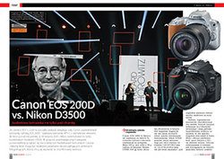 Canon EOS 200D vs. Nikon D3500 -  budetowe lustrzanki nie tylko pod choink