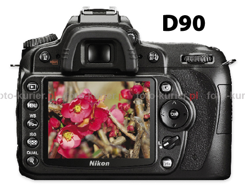 Najwicej zmian w budowie zewntrznej Nikona D90 w odniesieniu do modelu D80 znajduje si na tylnej ciance korpusu