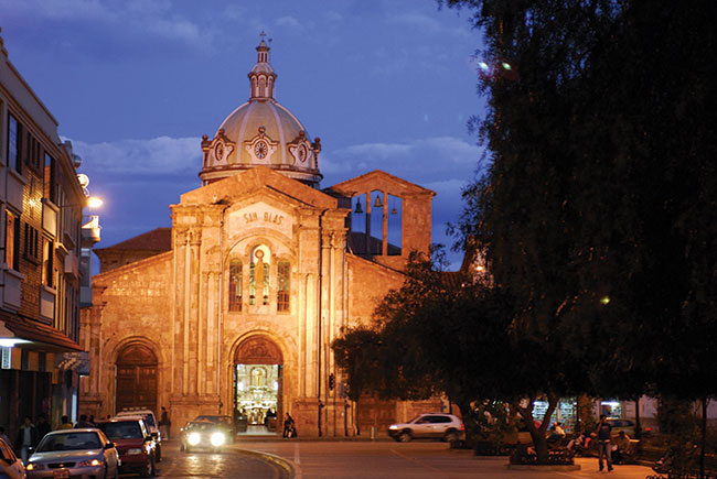 Koció San Blas w Cuenca.