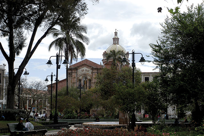 Koció San Blas w Cuenca.