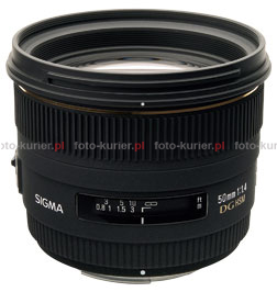 Sigma 50 mm  f/1,4 EX DG HSM