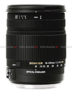 Sigma 18-250 mm f/3,5-6,3 DC OS HSM