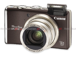 Canon PowerShot SX200 - kompaktowy zoom