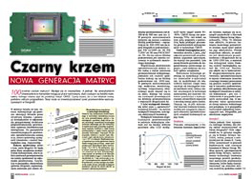 Czarny krzem - nowa generacja matryc