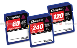 Kingston SDHC Video Card