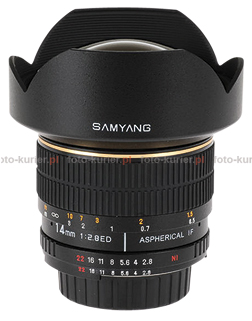 Samyang 14 mm f/2,8 IF ED MC Aspherical