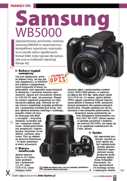 Samsung WB5000 Zaawansowany kompakt z imponujcym zoomem