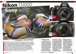 Sony a230 vs Nikon D3000