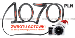 Pentax zwraca pienidze