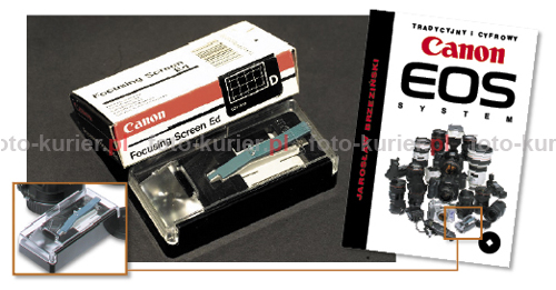 Wymienna matówka do Canona EOS