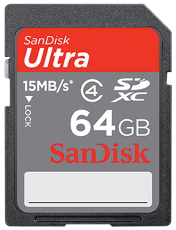 SanDisk SDXC 64 GB