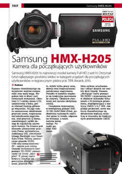 Samsung  HMX-H205