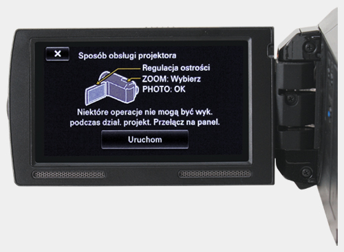 Kamera z projektorem Sony HDR-PJ10E Kamera z projektorem Sony HDR-PJ10E