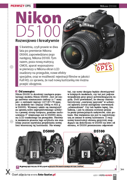 Nikon D5100 - rozwojowo i kreatywnie