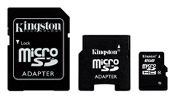Kingston microSDHC klasy 10