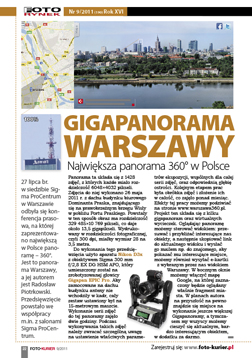 GIGAPANORAMA  WARSZAWY