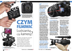 Czym filmowa Lustrzank  czy kamer?