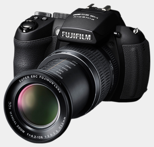 Fujifilm HS25EXR jest bardzo podobny do HS30EXR pod względem funkcji i możliwości.