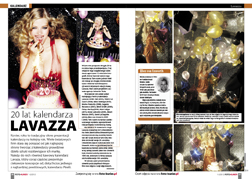 20 lat kalendarza Lavazza