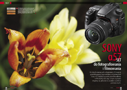 SONY a57 - SLT do fotografowania i filmowania