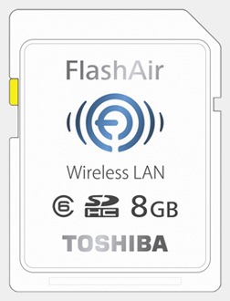 Karty Toshiba z moduem WiFi 