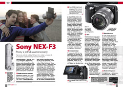 Sony NEX-F3 - prosty a jednak zaawansowany