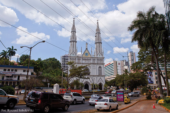 Zabytki w Panama City.