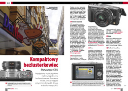 Panasonic GF6 - kompaktowy bezlusterkowiec