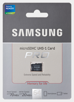 Samsung microSDHC 64 GB