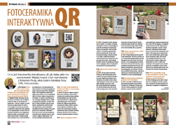 Fotoceramika Interaktywna QR