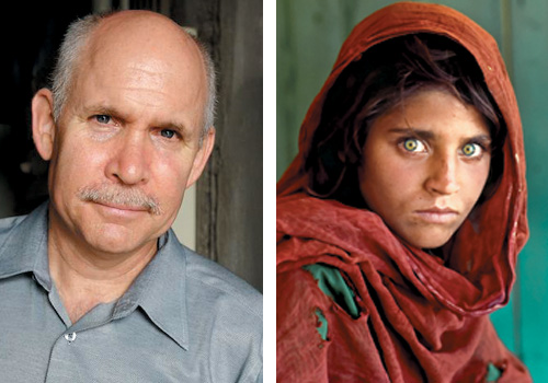Steve McCurry i moda Afganka