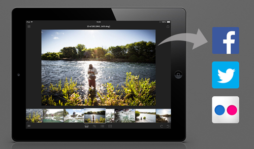 Adobe Lightroom na iPady