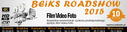 BEiKS FILM-VIDEO-FOTO ROADSHOW 2015