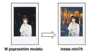Fujifilm instax mini 70 z trybem selfie
